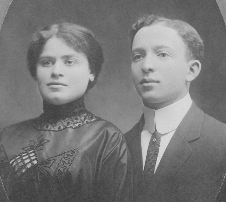 Rebecca & Abraham Thorner probably 1912
